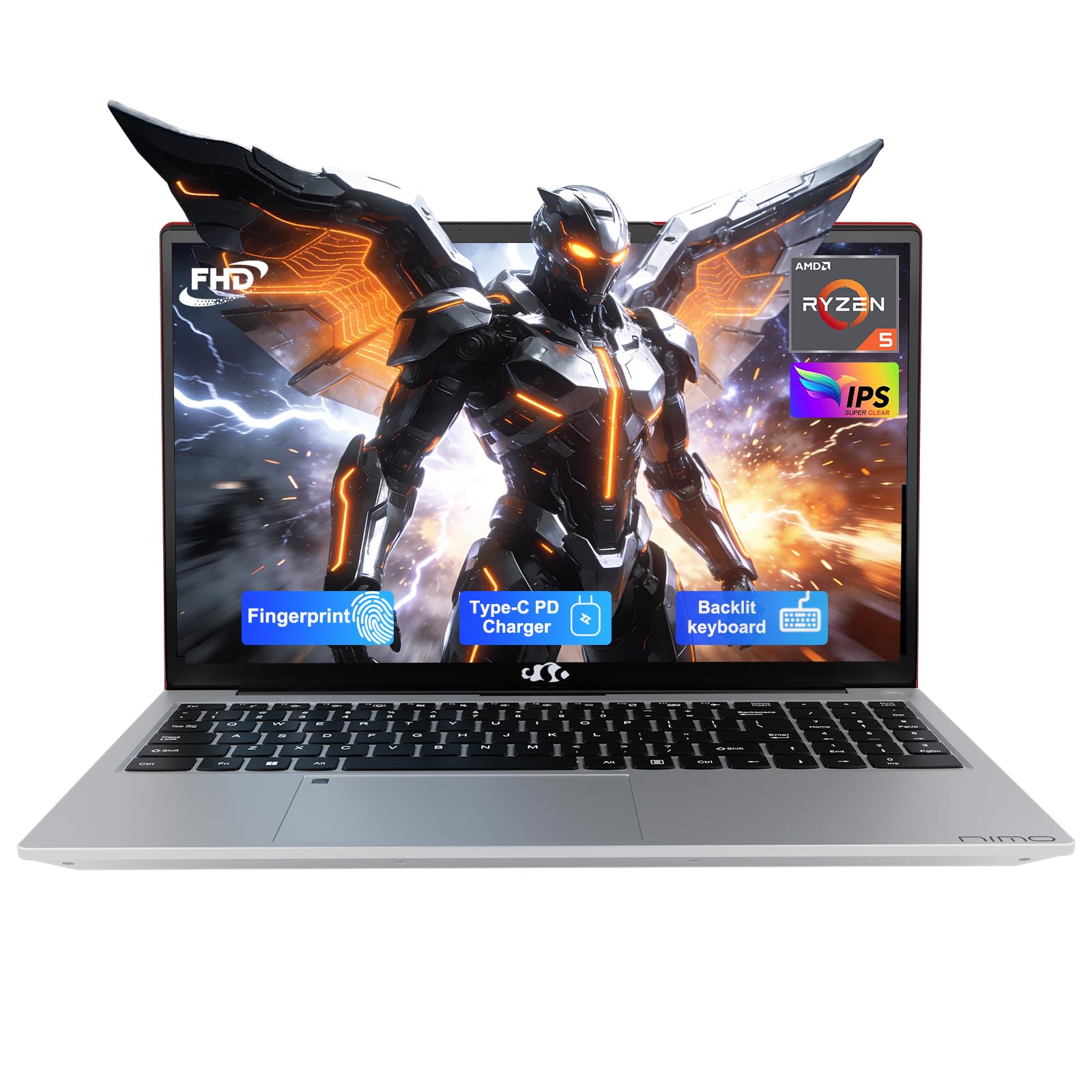 ネフ社　アイソモ　naef Isomo Amazon.com: NIMO 15.6'' IPS FHD Laptop, 16GB RAM 512GB SSD AMD