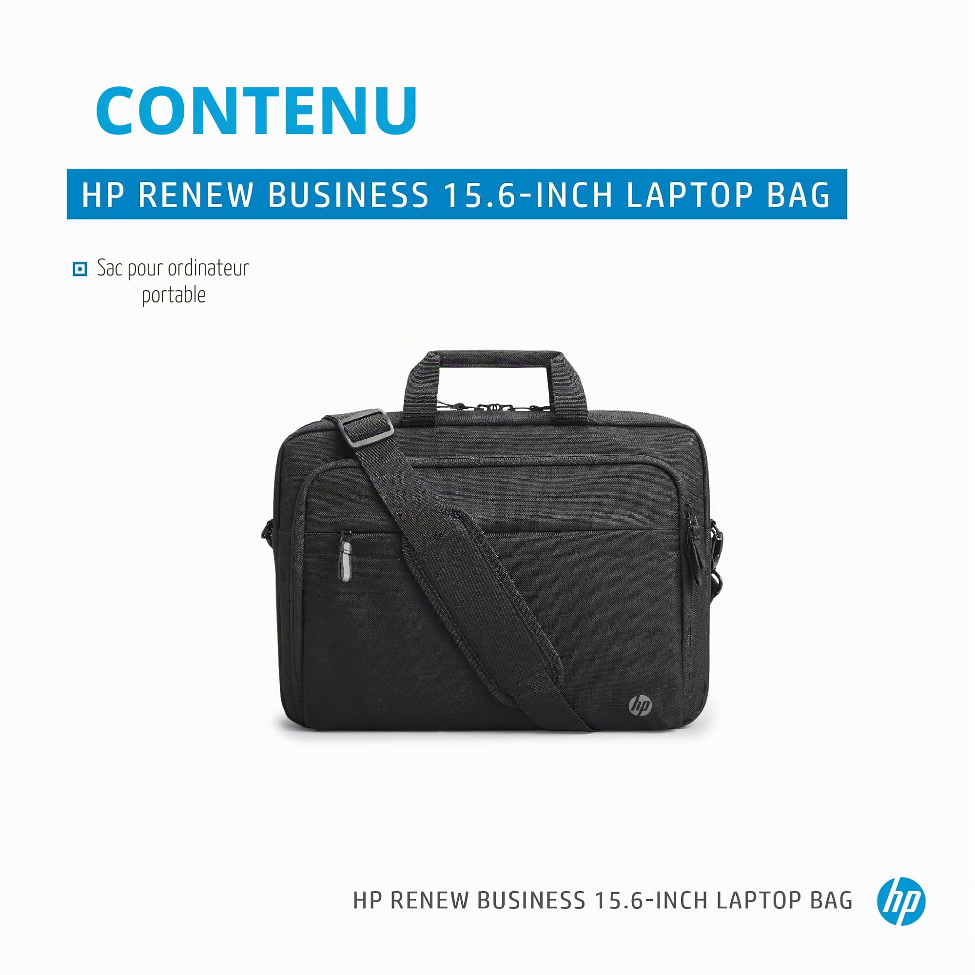 HP Renew Business - Borsa a tracolla per notebook - 39,6 cm (15,6")