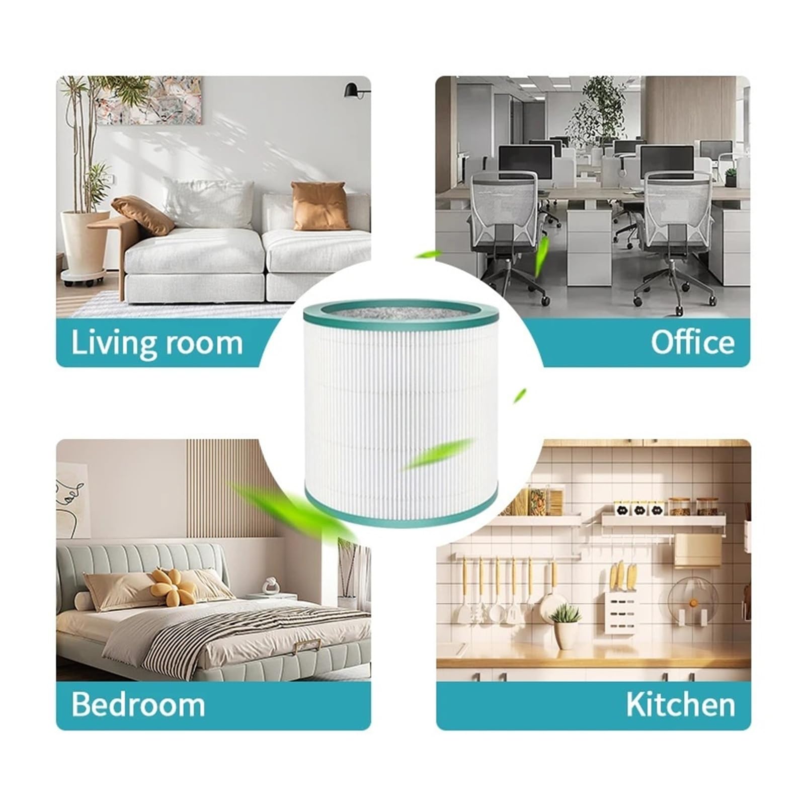 Compatible Con Dyson, TP01, TP02, TP03, AM11, BP01, Filtro HEPA De Repuesto, Filtro De Malla For Purificador De Aire.
