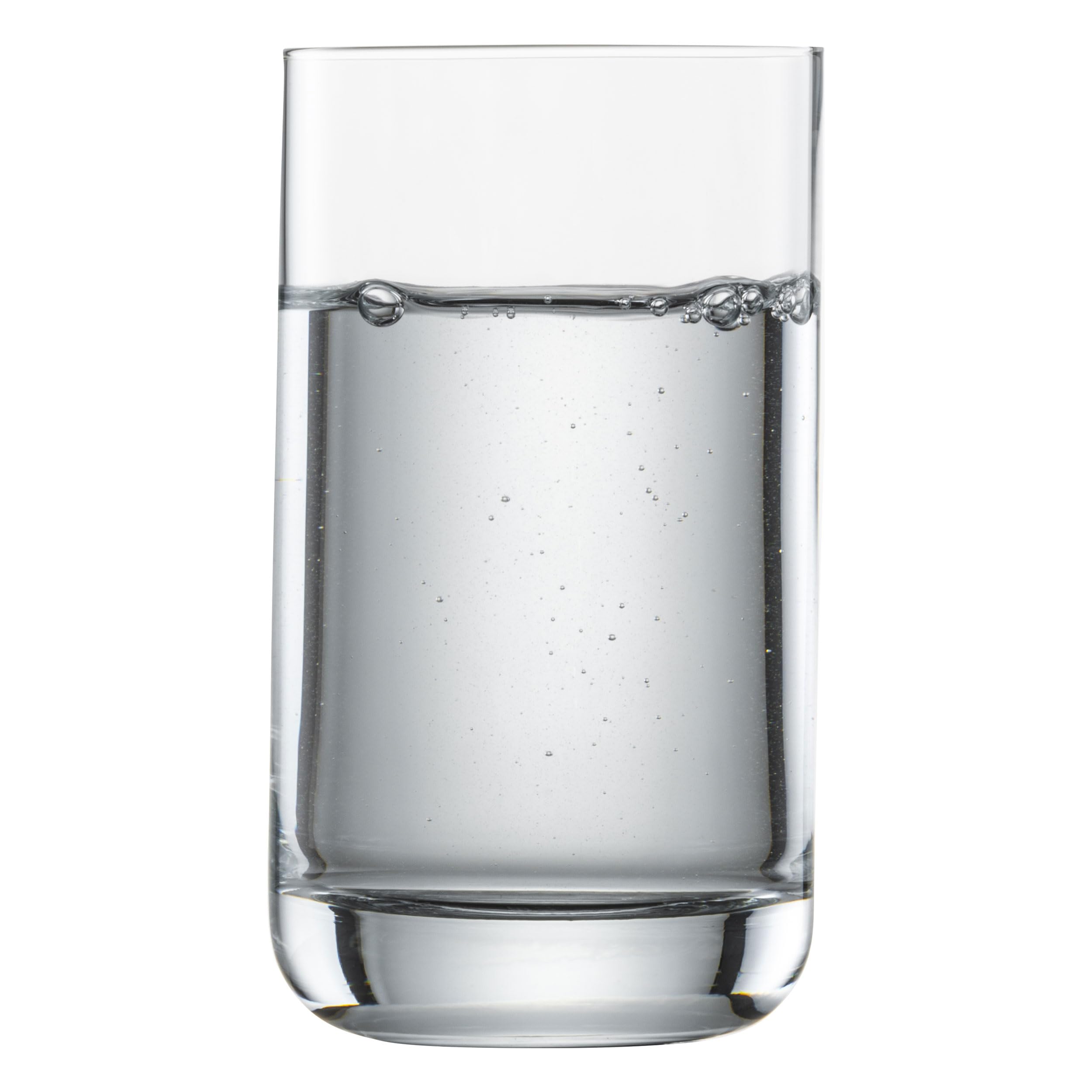 Schott Zwiesel Uniwersalne kubki Simple (zestaw 6 szt.), proste szklanki do wody lub soku, nadają się do mycia w zmywarce, Made in Germany (nr art. 123661)