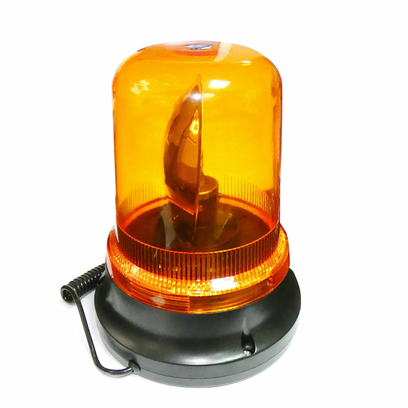 J/J Lampeggiante Segnalatore Emergenza Rotante Calamita Magnetico Auto Trattore 12V