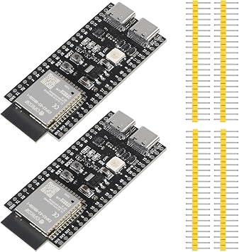 2 ADET ESP32-S3-DevKitC-1-N16R8 ESP32-S3 Geliştirme Kartı Wi-Fi + BLE MCU Modülü Arduino için Komple Wi-Fi ve BLE İşlevlerini Entegre Ediyor