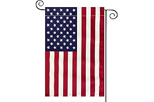 American Flag USA Garden Flag 12 x 18 - Patriotic Double Sided...