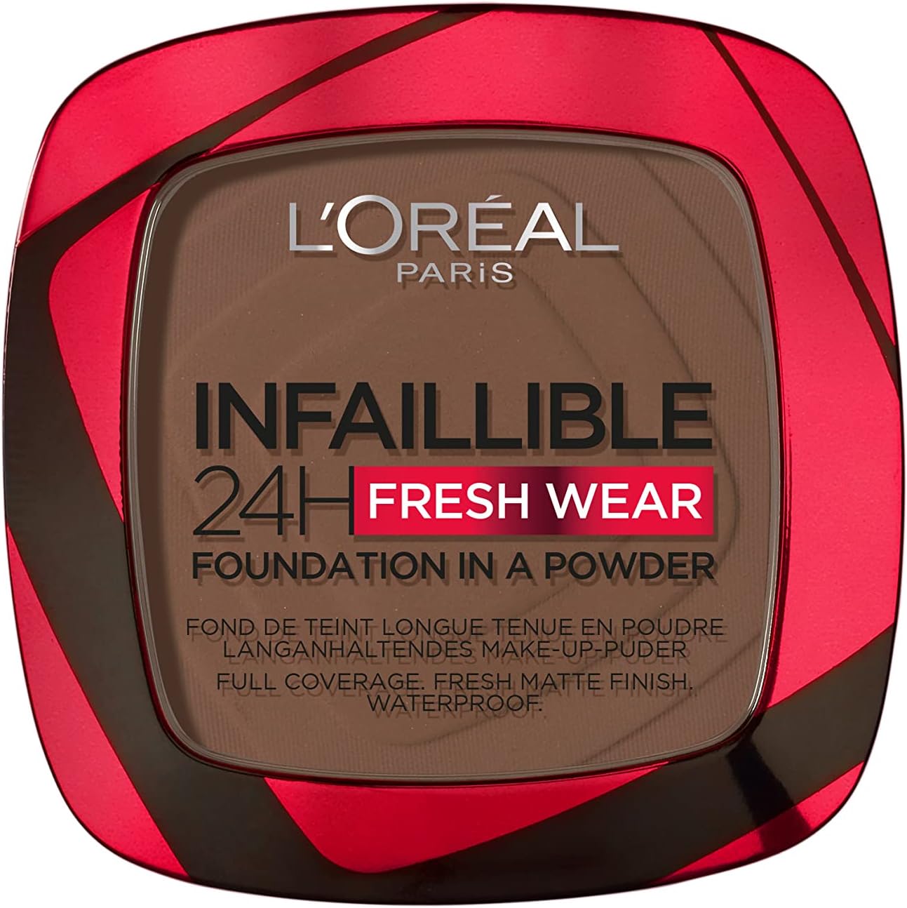 L’Oréal Paris Infaillible 24H Fresh Wear Foundation In A Powder, Foundation and Powder in One – 390 Ebene – 8g