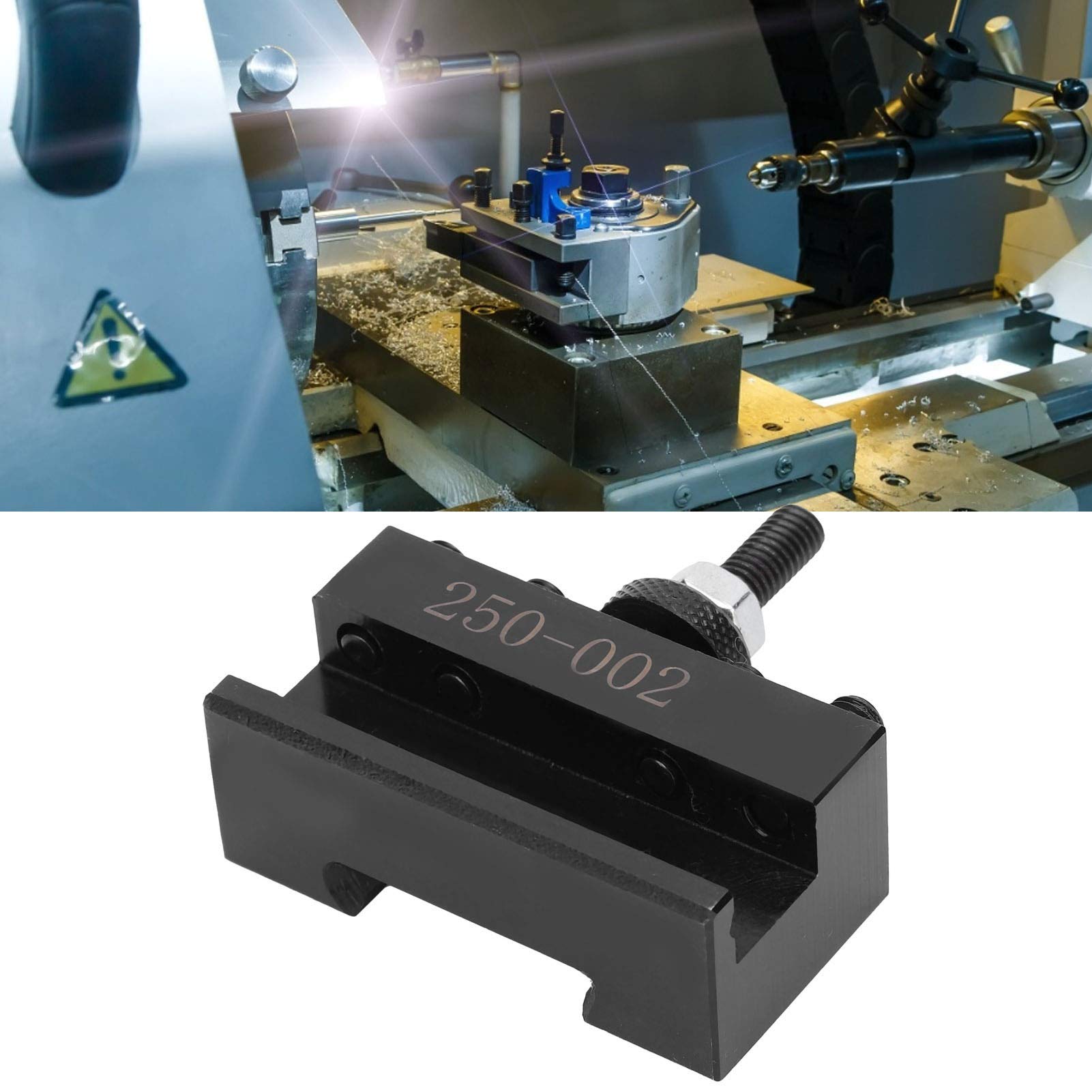 250-002 - Supporto per utensili a cuneo a cambio rapido, dispositivo CNC in acciaio ad alta velocità, sicuro usare ed eccellente lavorazione