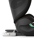 Solution G2 High Back Booster Car Seat - Moon Black
