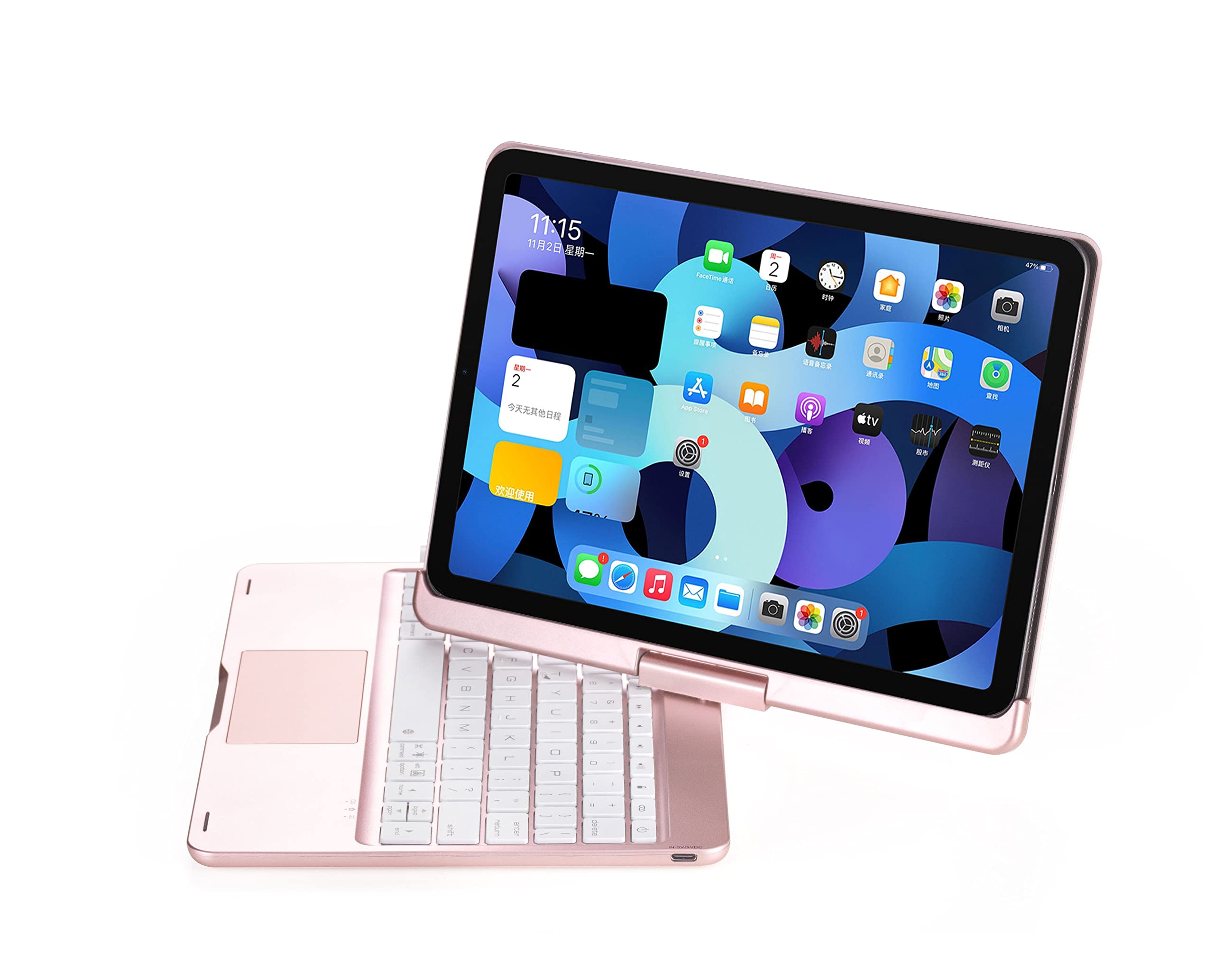 Amazon | 360度回転 iPad Pro11 Air4 Air5 キーボードケース iPad Air 
