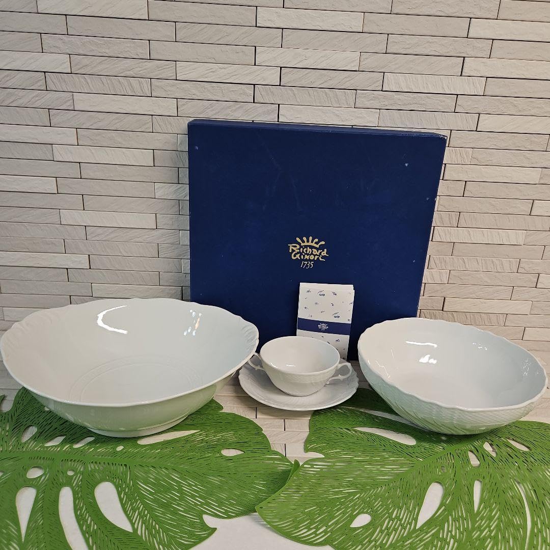 リチャード・ジノリサラダボウル&ドレッシングカップ