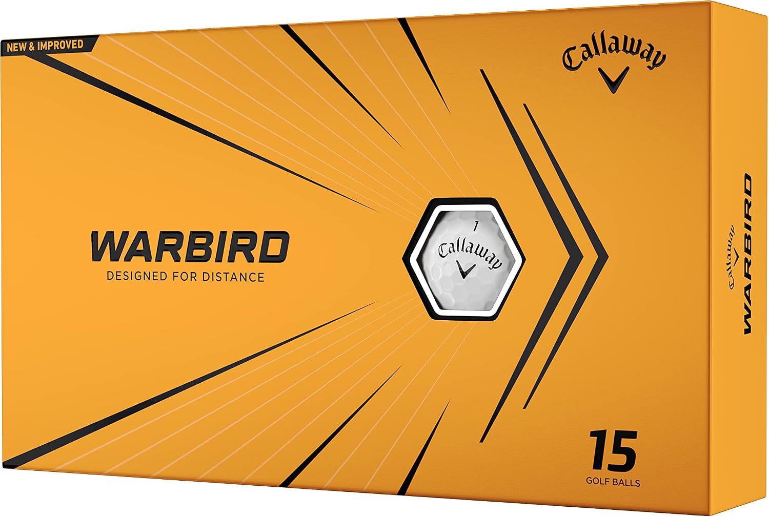 2021 Callaway Warbird Golf Balls 15B PK