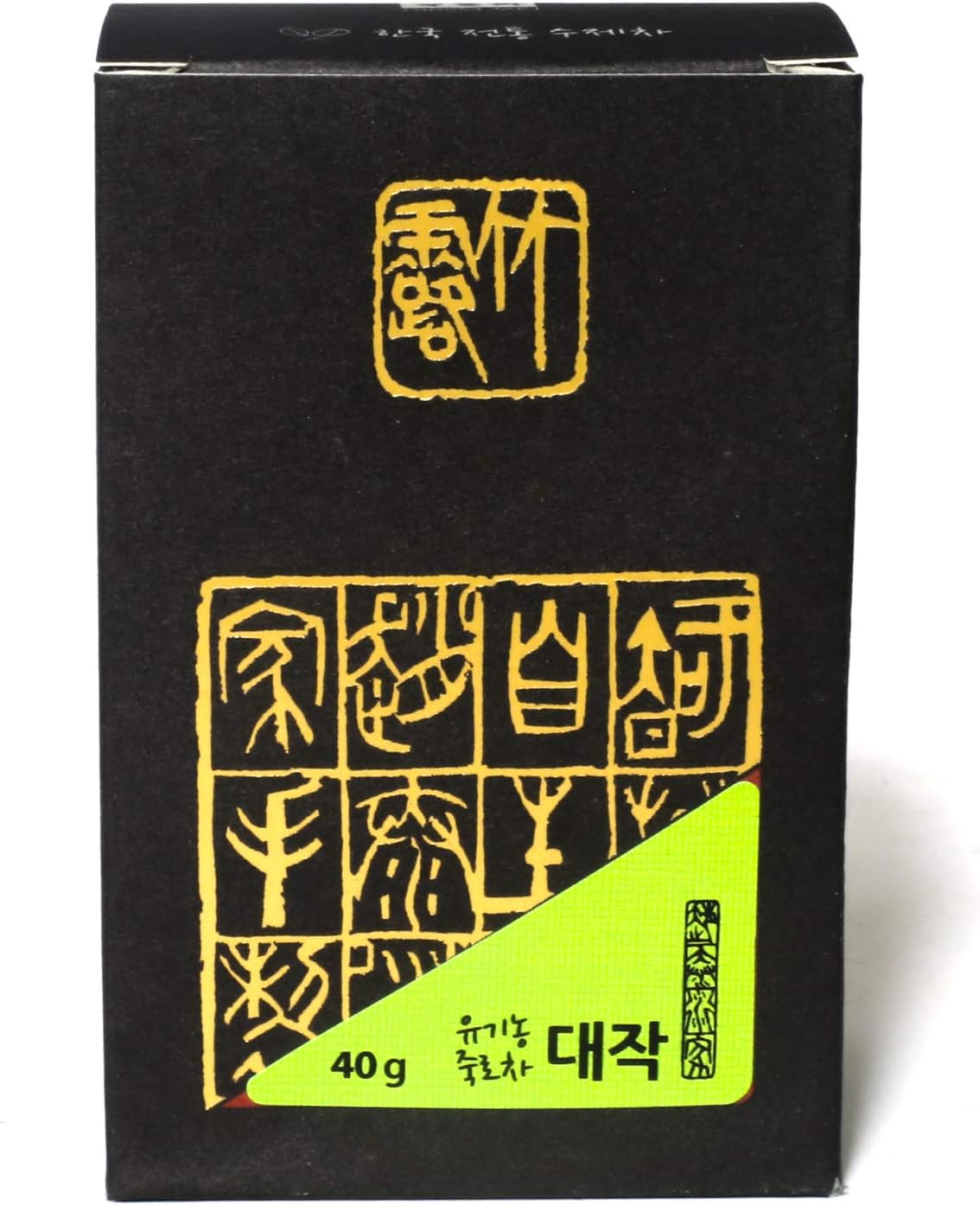 Korean Jukro Organic Green Tea (Daijak (3rd Flush) - 40g)