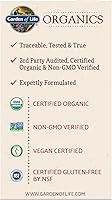 Vista 10 de Garden of Life Suplemento orgánico de Ashwagandha con probióticos y jengibre, apoyo para el estrés, el estado de ánimo y la energía, vegano, sin