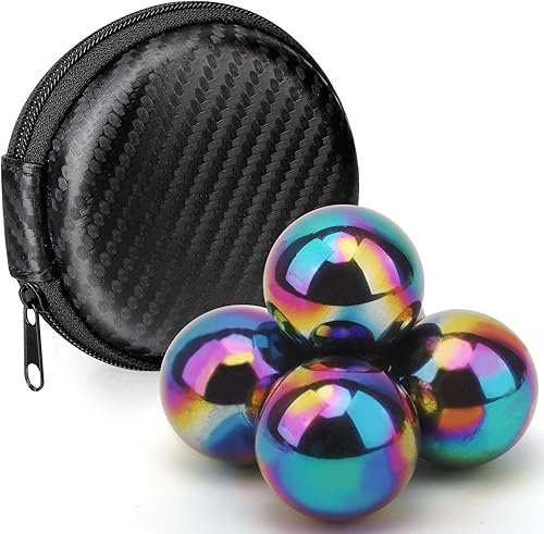 Juguete para aliviar el estrés para adultos, imanes grandes, hematita, huevo de serpiente de cascabel, juego de juguetes magnéticos grandes, anillos