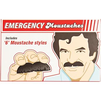 Gift Republic Emergency Moustaches