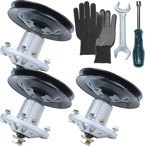 Vista 23 de GY21099 - Kit de husillo reemplaza John Deere D170 Husillo John Deere E180 Husillo LA175 Husillo GY20867 GY20592 para John Deere LA175 G110 190C