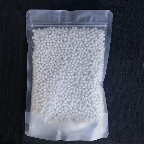 Miniatura 9 de Tonmp Cuentas redondas de cerámica de 3 libras de diámetro de 0.394 pulgadas (0.394 in) para todo tipo de vasos (3 libras)