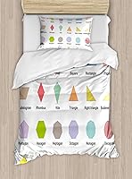 Vista 217 de Ambesonne Juego de funda de edredón de pesca, lubina de boca grande atrapando un bocado en espray de agua, imagen salvaje, juego de cama decorativo