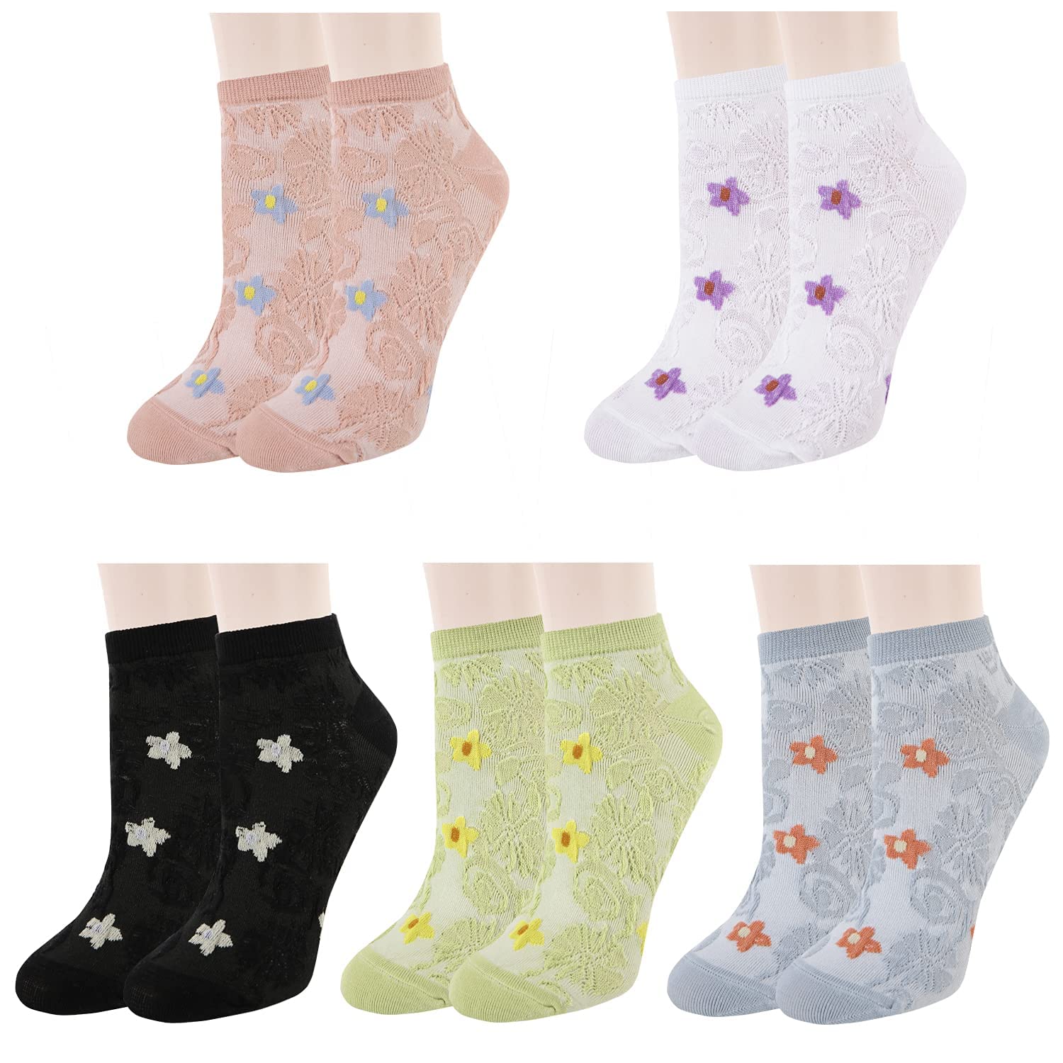 Benefeet Sox Womens Cute Ankle Socks Girls Novelty Fun Low Cut Socks Colorful Patterned Casual Cotton Short Summer Sock