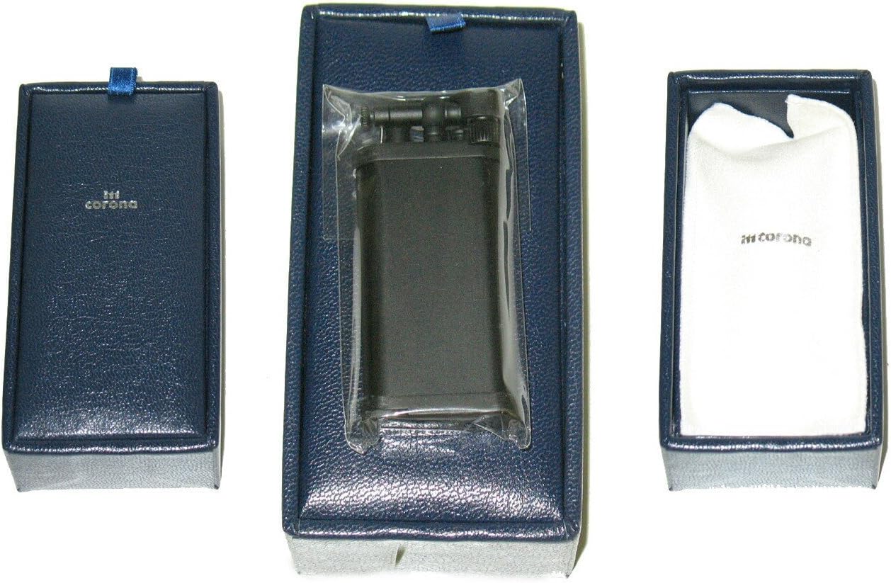 IM Corona Old Boy Black Matte Pipe Lighter