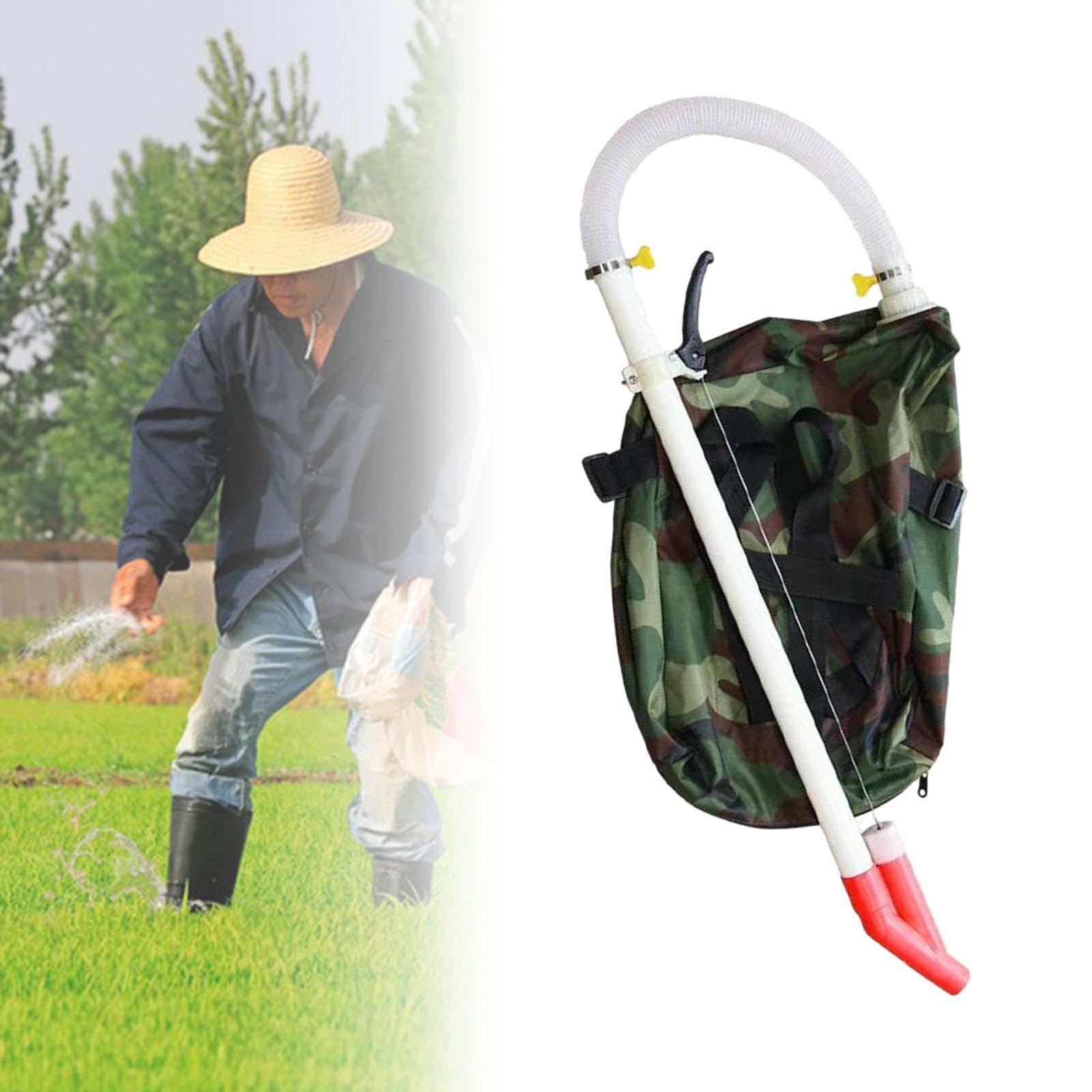 MagiDeal Spandiconcime Distributore di fertilizzanti Concime granulare Regolabile per Giardinaggio Che Fa Risparmiare Tempo per Il Cortile del Mais