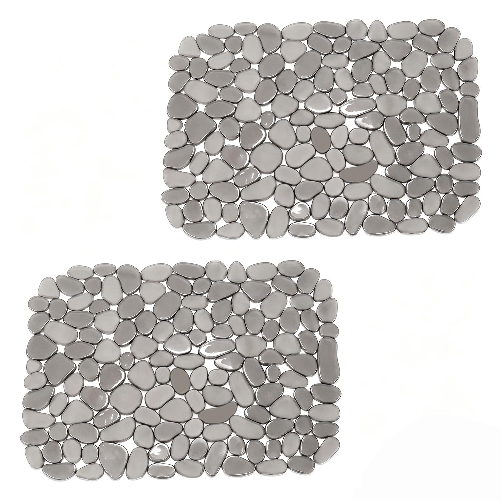 Alfombrillas protectoras con drenaje rápido de 40x30 cm para evitar roturas en la vajilla