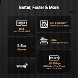 ASUS TUF GAMING X870-PLUS WIFI AMD ATX motherboard, 16+2+1(80A) power stages, DDR5, PCIe 5.0 w/ full support for next-gen GPUs, 4 x M.2 slots, WiFi 7, USB4, front USB 20Gbps w/ PD Fast Charge - 5