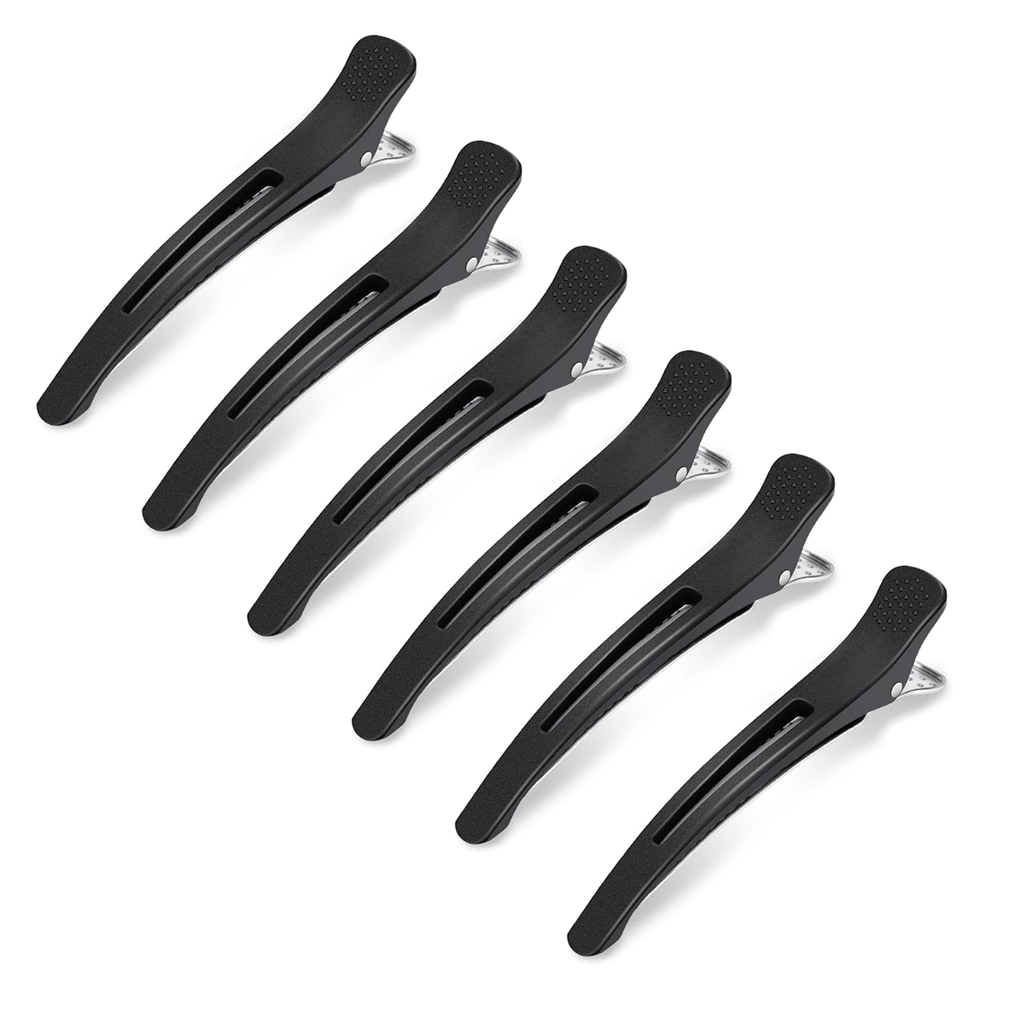 Pack of 6 Section Clips, Hairdresser Clips, Women's Hair Clips, Hair Clips, Hairdressing Supplies, Curler Clips