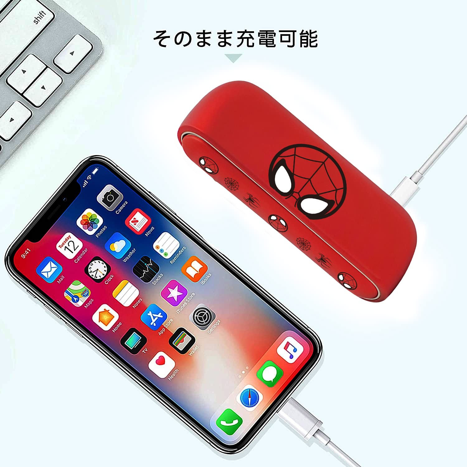 アイコスデコケース 【107】数量限定8日以内発送☆ 蜘蛛 メタル系 cp-metalv-top.jpg