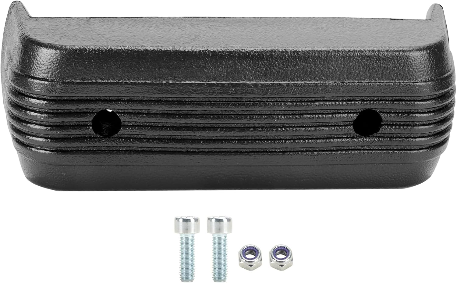 Roykaw Golf Cart Front Bumper with Bolts Fits for Club Car DS Gas and Electric 1993-Up Golf Cart, Durable Molded Plastic, Black Bumper Traverse Accessories, OEM#1016868