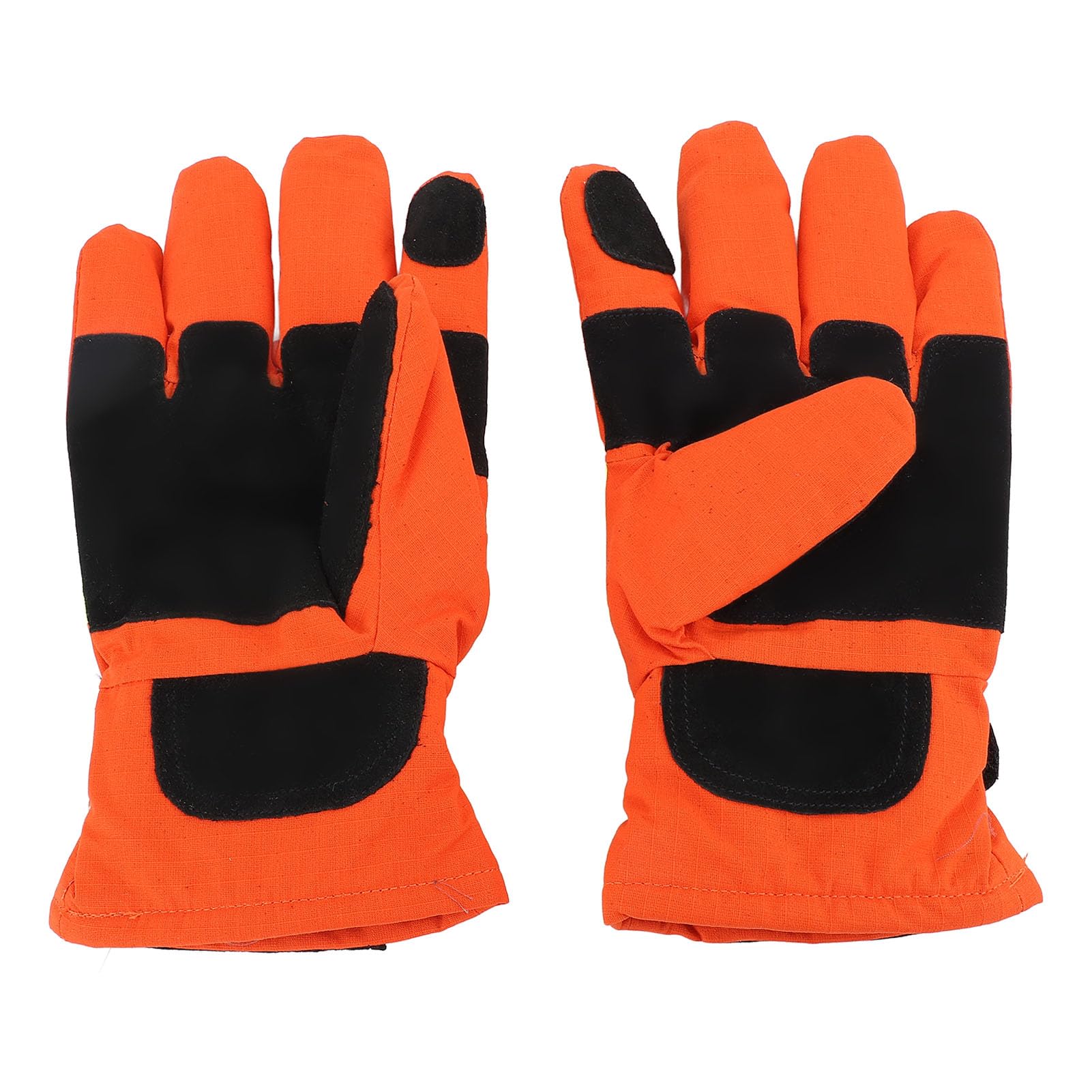 Guanti Antincendio Per Pompiere Multifunzionali - Resistenti Al Calore, Traspiranti, Antiscivolo Con Strisce Riflettenti, Taglia Unica Adulto 27 Cm - 5