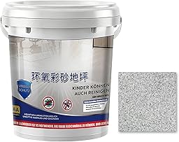 Garage Floor Paint,Self Leveling Wear Resistant | Epoxy Sand Paint for Concrete - for House Home Dorm Apartment Indoor Shower Room Garage Concrete Building