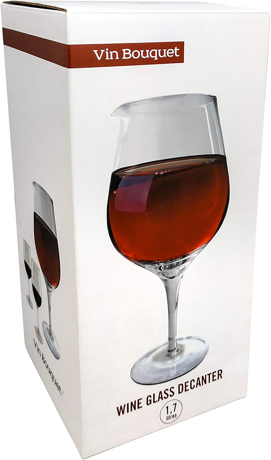 Vin Bouquet FIA 361 1,7L Wine glass decanter. Giant wine glass shape 1,7L decanter