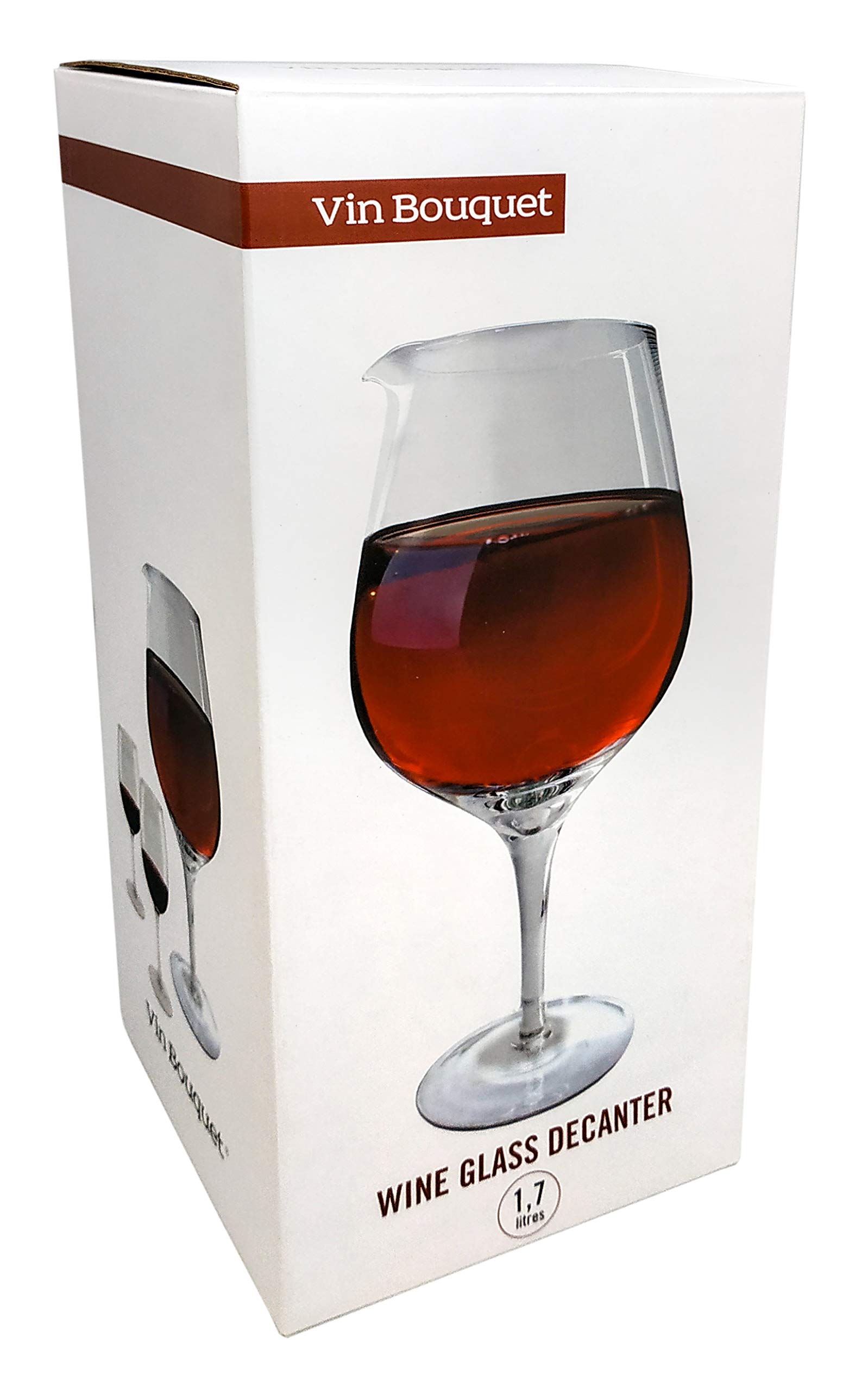 VIN BOUQUET FIA 361 Grande Carafe à Décanter, Transparent, Clair