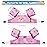 MoKo Swim Arm Band for Kids 20-30-40-50lbs, Clearance Toddler Swim Vest Cute Cartoon Swimming Wings Pool Floats Sleeve Children Water Sports Learning Swim Training Equipment, Pink Mermaid