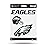 NFL Rico Industries Philadelphia Eagles Triple Spirit Stickers Triple Sticker Sheet