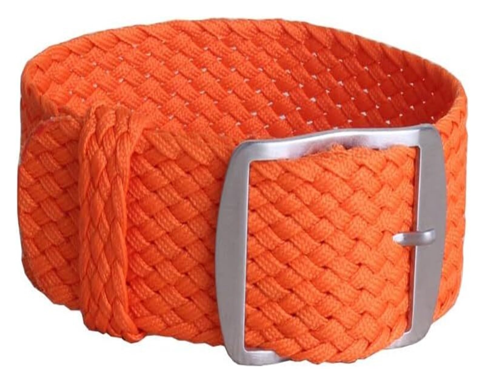 Bracelet de montre pour homme, Bracelet de rechange en Nylon tissé, bracelet de montre, boucle noire et argentée, 16mm, 18mm, 20mm, 22mm