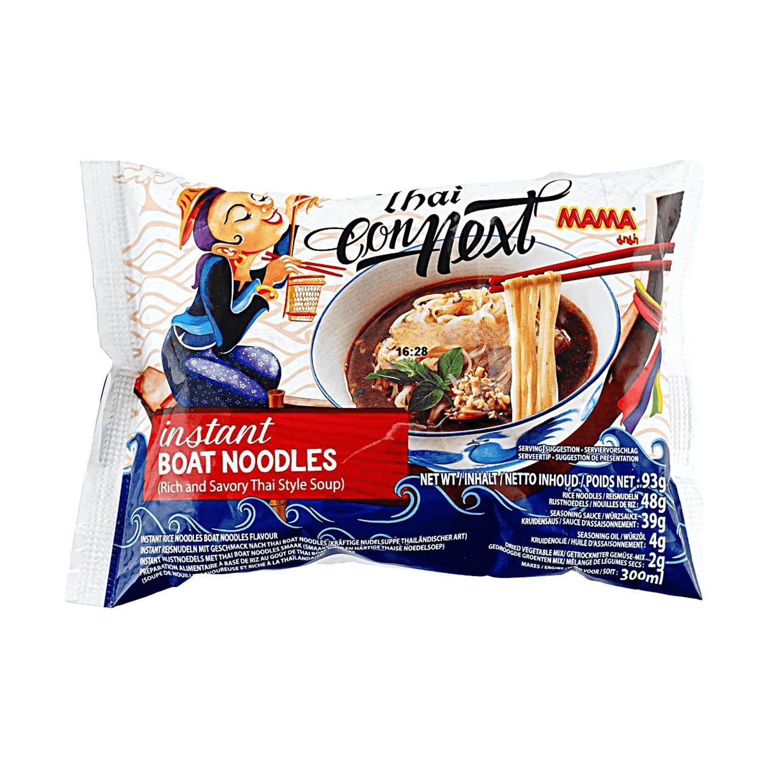 Amazon.com : MAMA Thai Connext Thai Boat noodles with braised pork