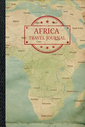Africa Travel Journal: 6" x 9" Lined Blank Softcover 110 Page Notebook: An Africa-themed notebook to document your journey and record your travels