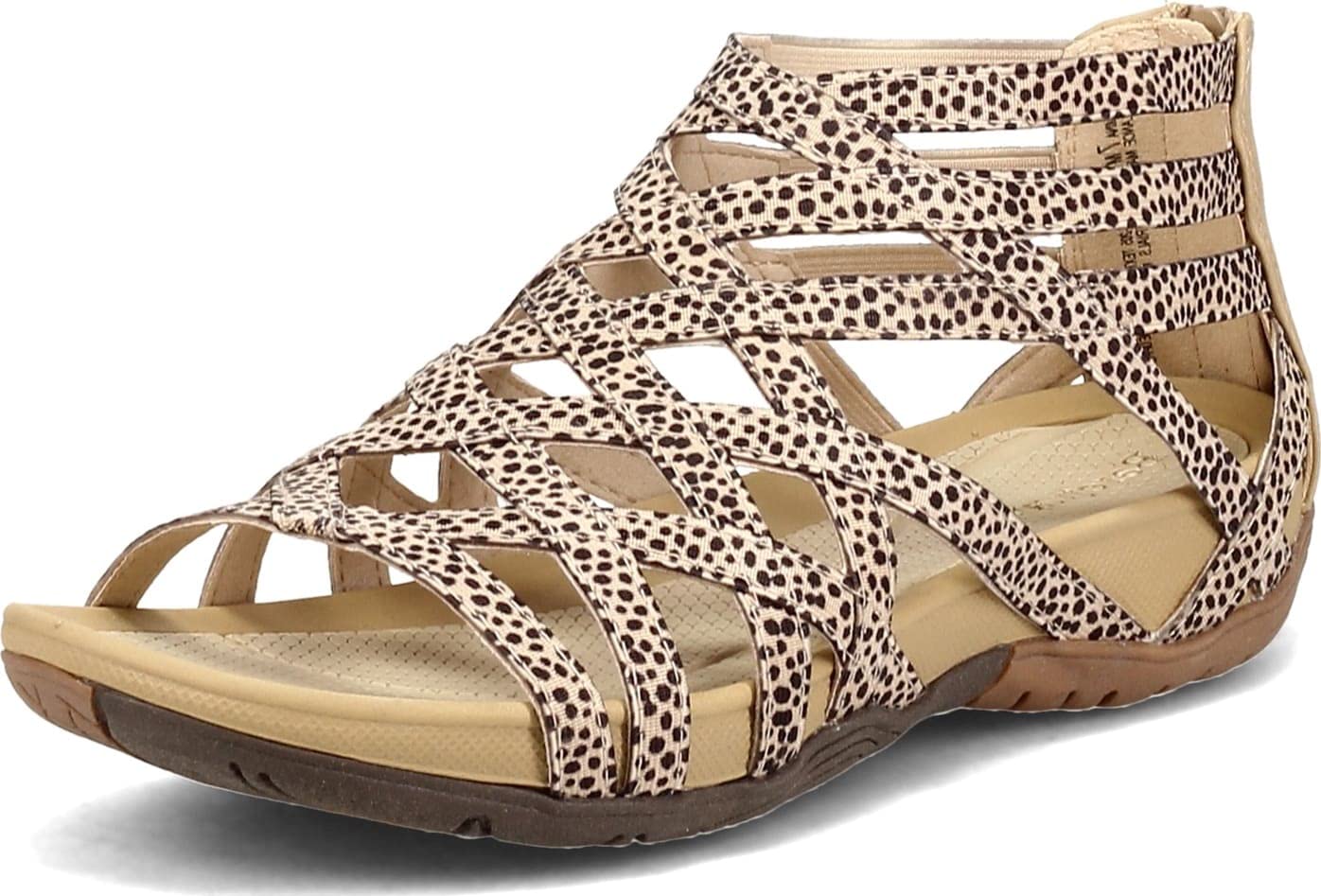 BareTrapsSAMINA Women's Sandals & Flip Flops Sand Mini Spot Size 8 M (BT27866)