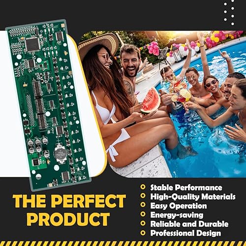 Miniatura 3 de E-cowlboy 520287 - Reemplazo universal para placa base de circuito para exteriores, se adapta a sistemas de control automático IntelliTouch piscina