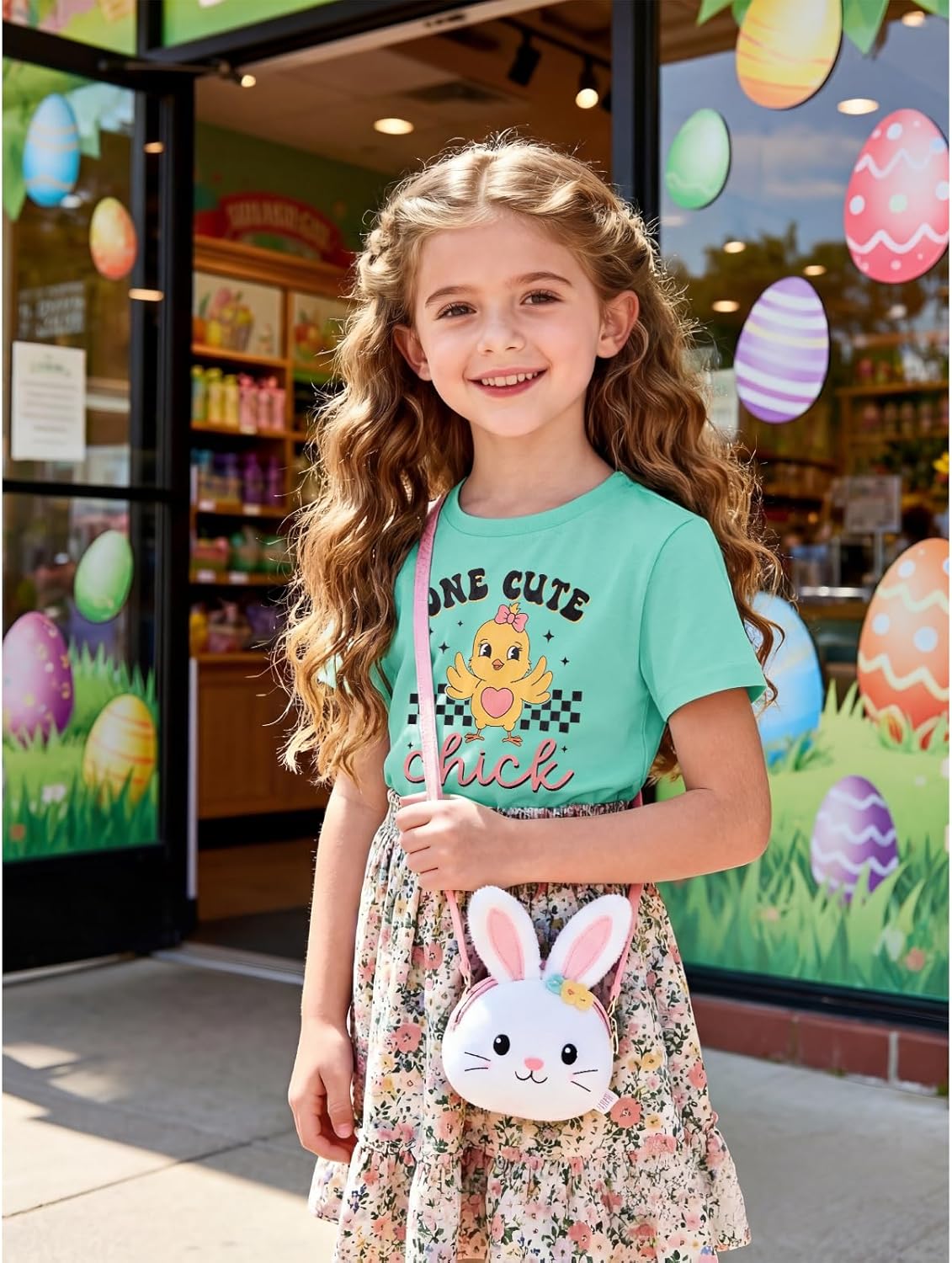 BOUTIKOME Easter Shirt for Toddler Baby Girl Boy Funny Chick Skateboard T-Shirt The Chicks Graphic Short Sleeve Tees Top - Image 5