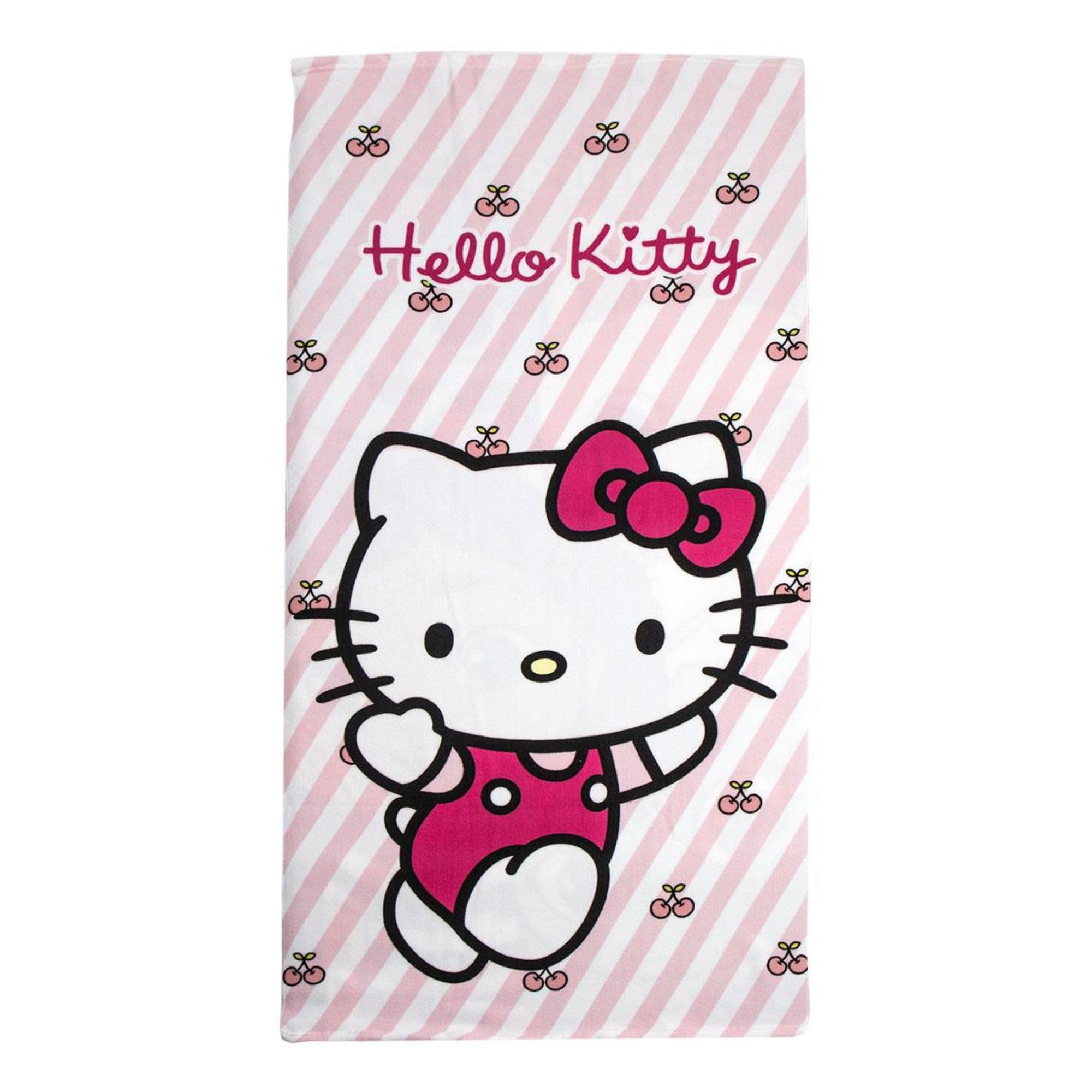 Hello Kitty Bath Beach Towel 140 X 70 Cm Fast Dry Multicoloured