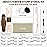 UCANBE 25PCS Eyebrow Stamp Stencil Kit With Dual-Color Eyebrow Stamp Pomade,20 Reusable Eyebrow Stencils,Finising Powder,Brush,Eyebrow Razor,Zipper Pouch,Waterproof Eye Brow Stamping and Shaping Kit01