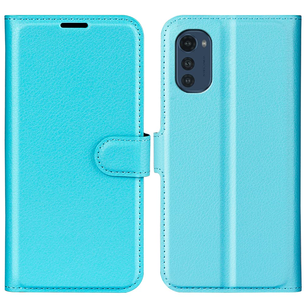 Custodia Portafoglio Per Motorola Moto E32/e32s - Flip Con Magnete, Scomparti Carte, Colore Marrone - Foto 7