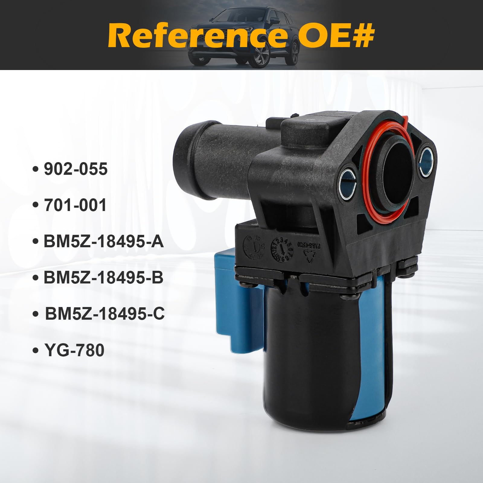 DEVMO Heater Control Valve - Compatible With 2013-2016 Ford - View #5