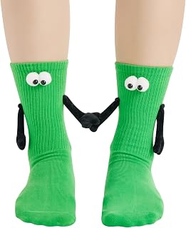Funny Magnetic Hand Holding Socks for Adult - Couples, Lovers, Family, Friends