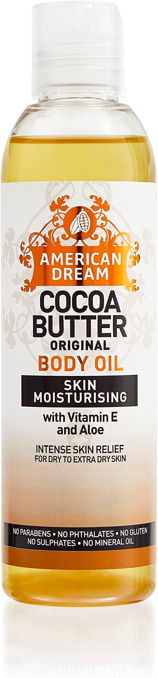American Dream Cocoa Butter Body Oil 200ml Choose from 3 different formulations (Cocoa Butter