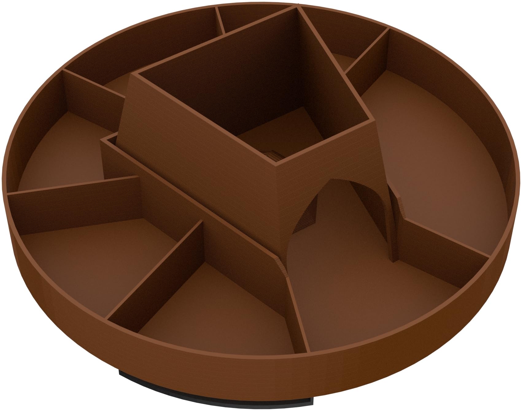 Feldherr CAROUSEL Porta Gettoni Ruotabile Per Wingspan – 7 Scomparti Per Cibo E Uova, 3 Slot Per Carte - 3