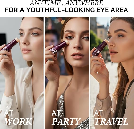 2Pcs Caffeine Eye Stick Under Eye Cream