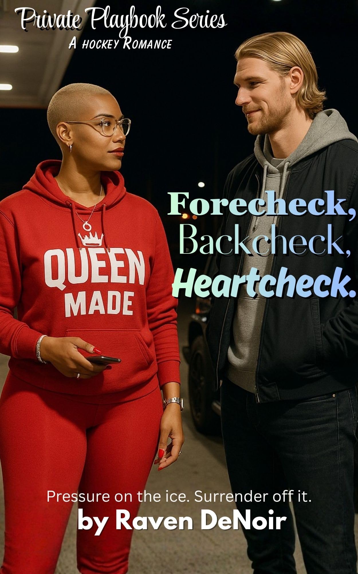 Forecheck, Backcheck, Heartcheck: A BWWM Single-Mom x Swedish Defenseman Love Story of Desire, Privacy & Playoffs (Private Playbook Book 1)