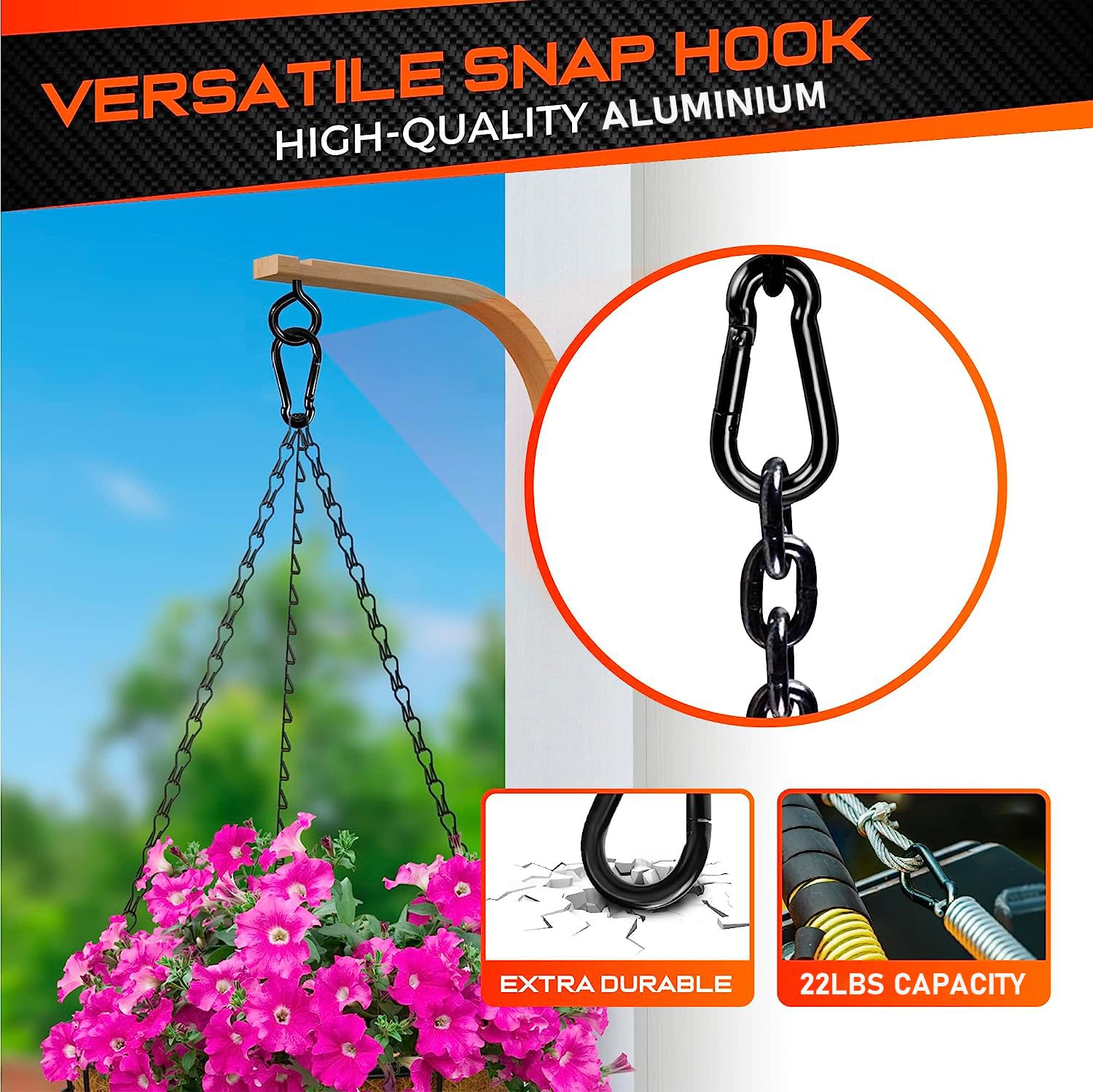 Lot De 18 Petits Mousquetons Multicolores Pour Le Camping, Les